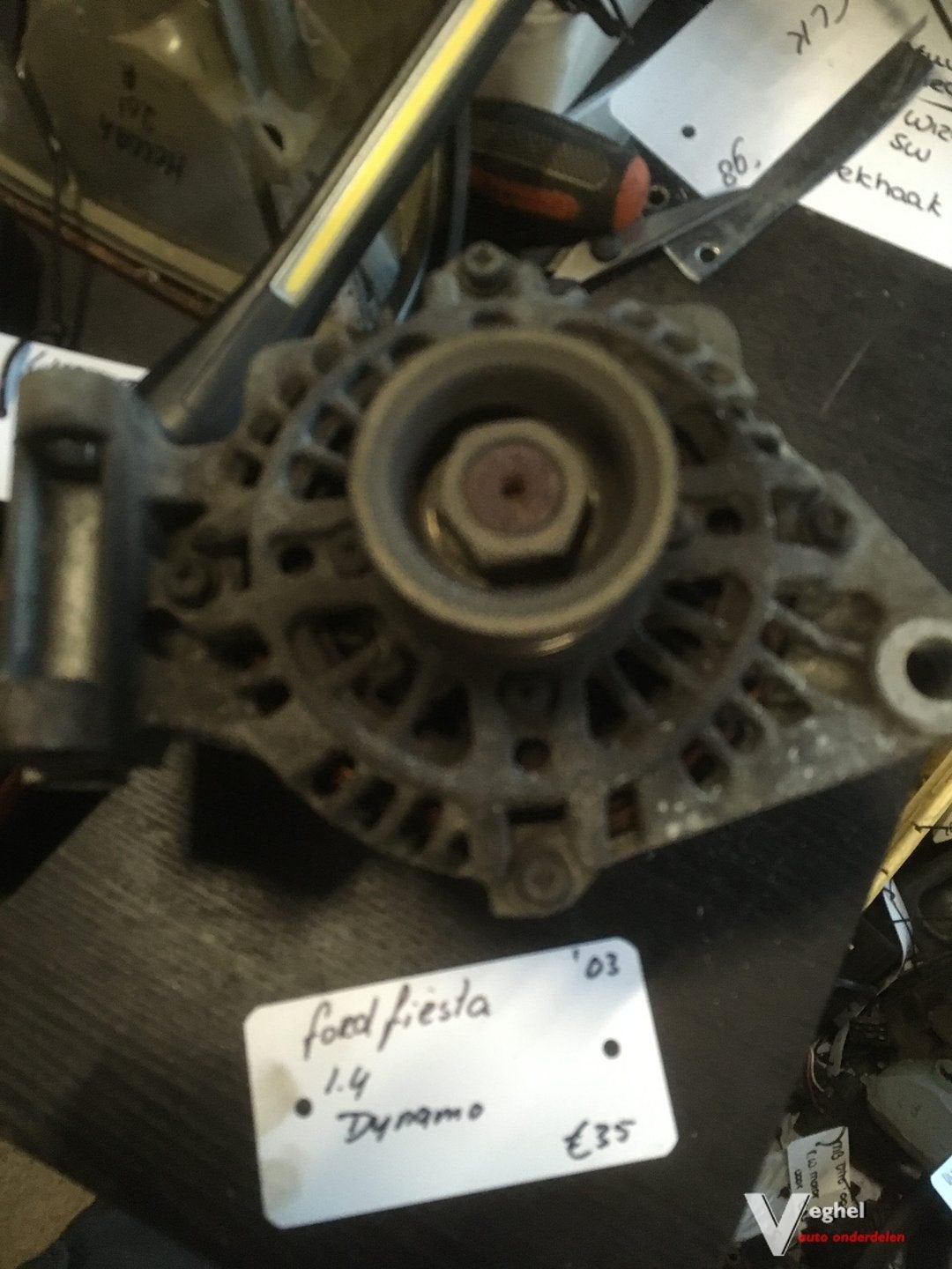 Ford fiesta 2003 1.4 dynamo, Gebruikt, -, -, Ophalen of Verzenden