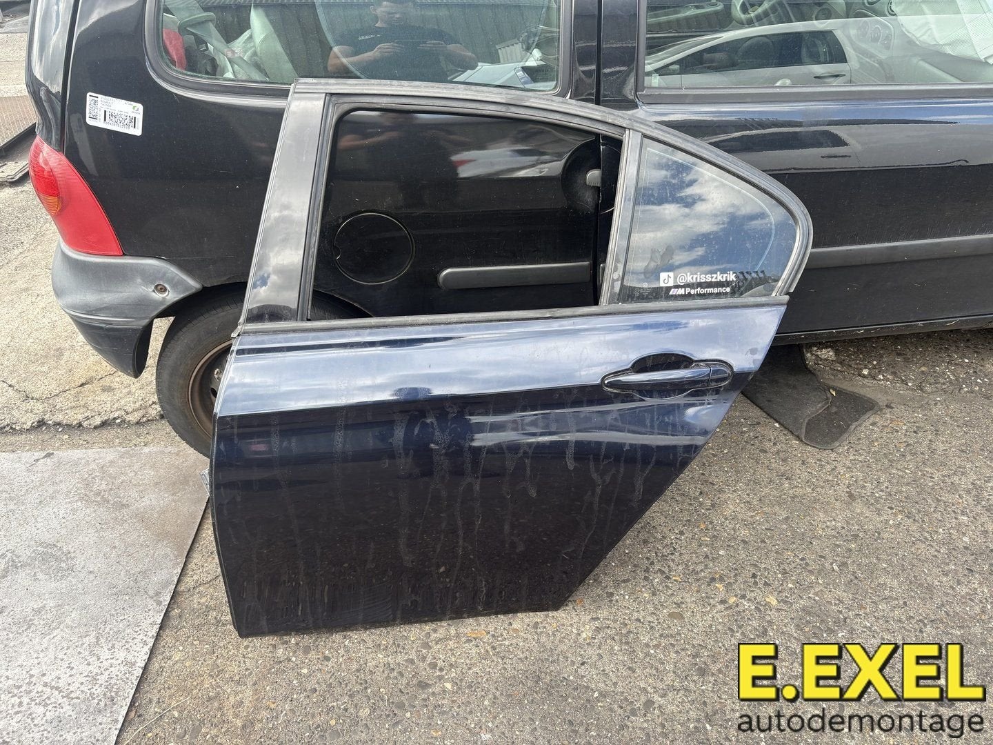 Deur links achter BMW 3Serie F30 2011-18, Arrière, -, Origine de la pièce connue, Utilisé