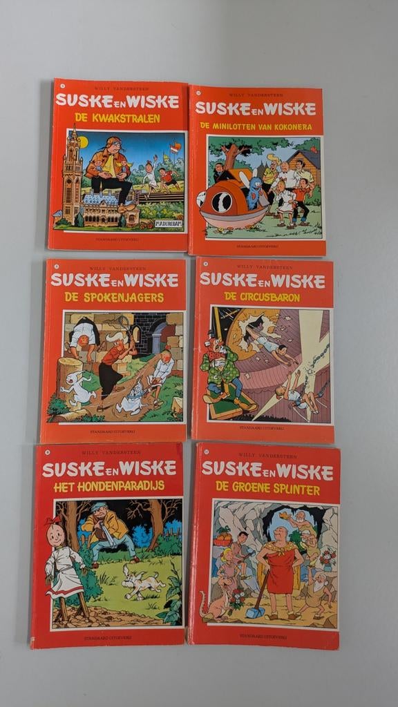 set strips Suske en Wiske, Ophalen of Verzenden, Suske en Wiske, Gebruikt