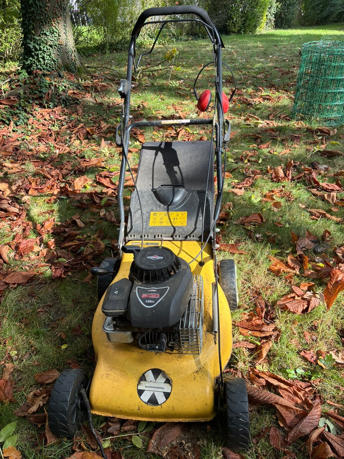 Zelfrijdende grasmaaier powerplus, Tuin en Terras, Ophalen, Gebruikt