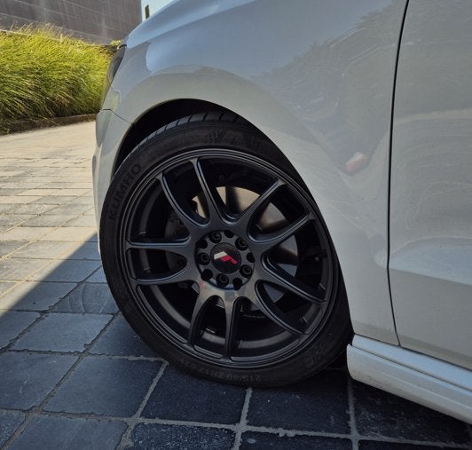 Japan Racing JR29 Multi Hyper Grey, Auto-onderdelen, Ophalen, 17 inch, Band(en), Personenwagen
