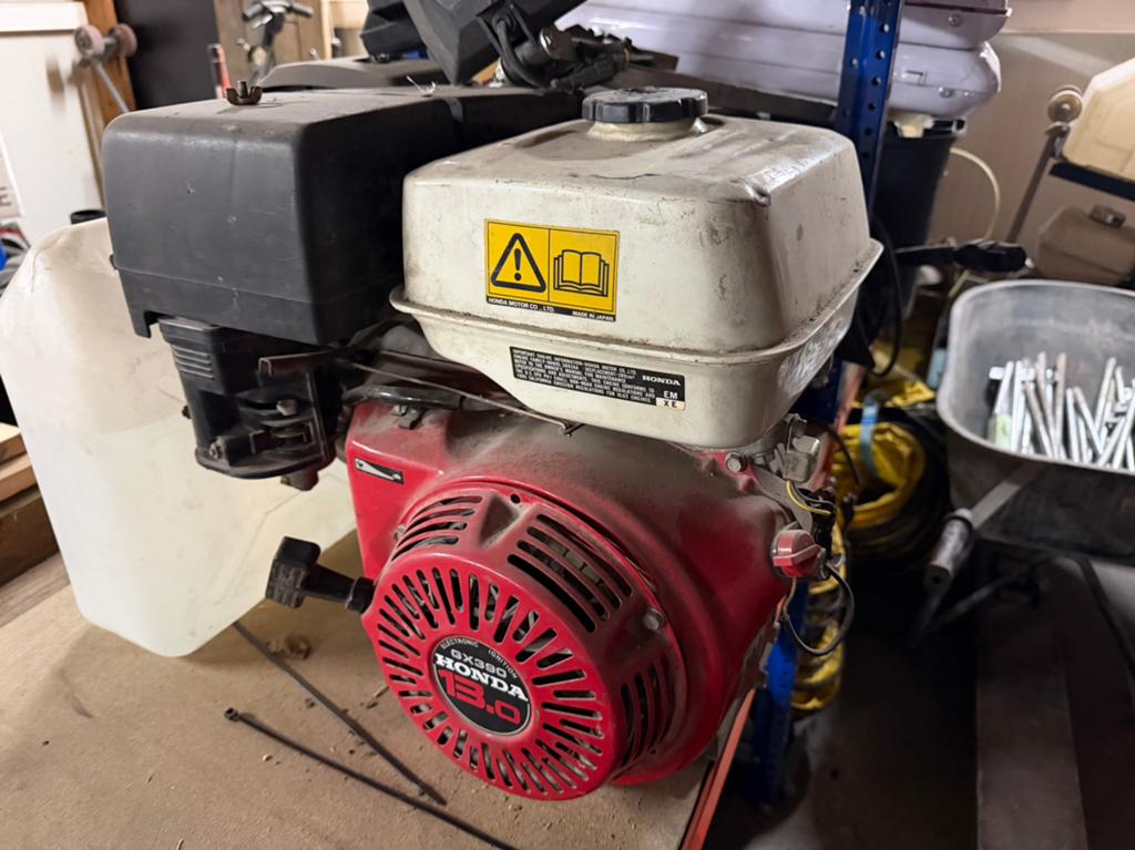 Honda 390 en loncin 410, Ophalen, Gebruikt, Benzinemotor