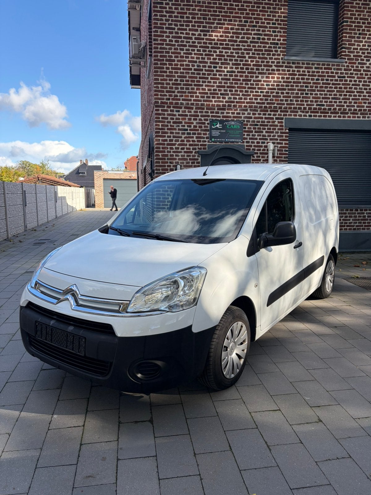 Citroen Berlingo 1.6 HDİ Airco!!!, Euro 5, Stof, Citroën, Wit