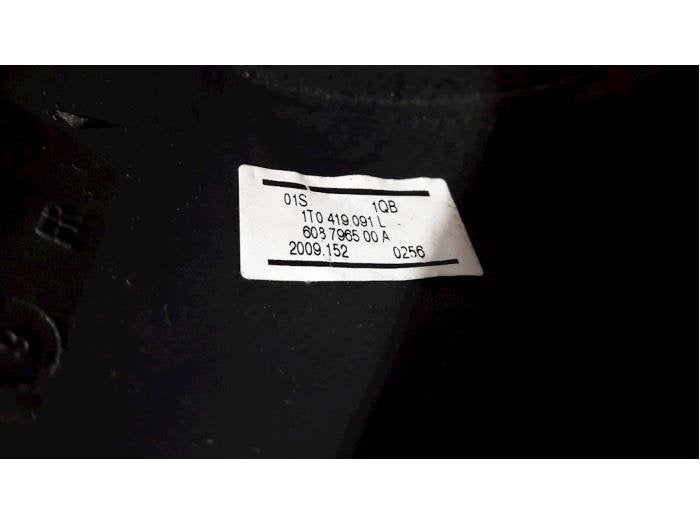 Stuurwiel van een Volkswagen Touran, Gebruikt, -, Volkswagen, -