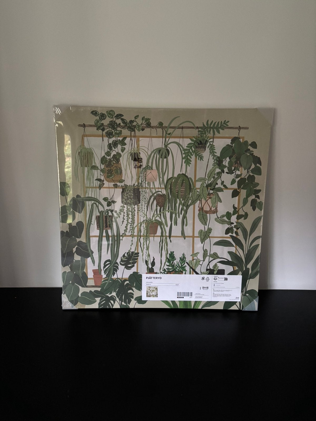 Canvasdoek met print van Ikea, Ophalen