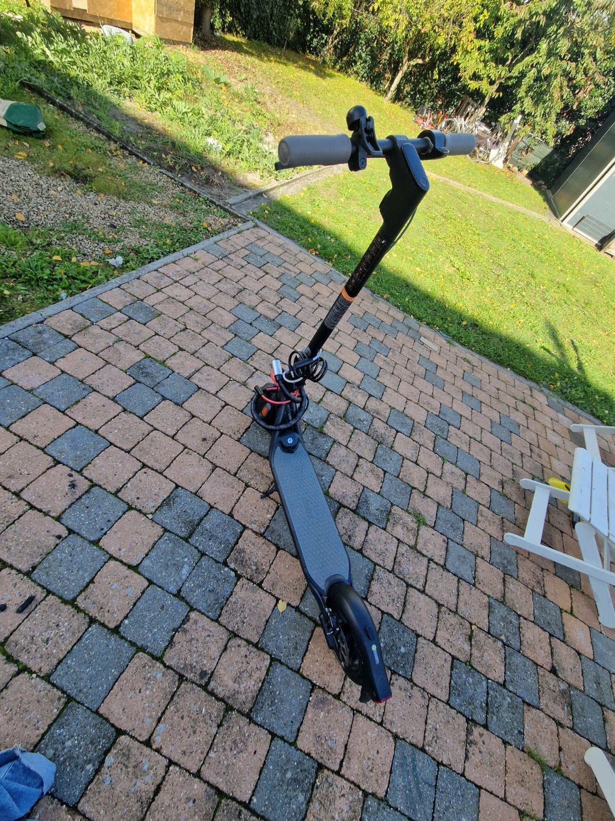 Elektrische step + slot - check beschrijving, Ophalen, Gebruikt, Elektrische step (E-scooter), Ninebot