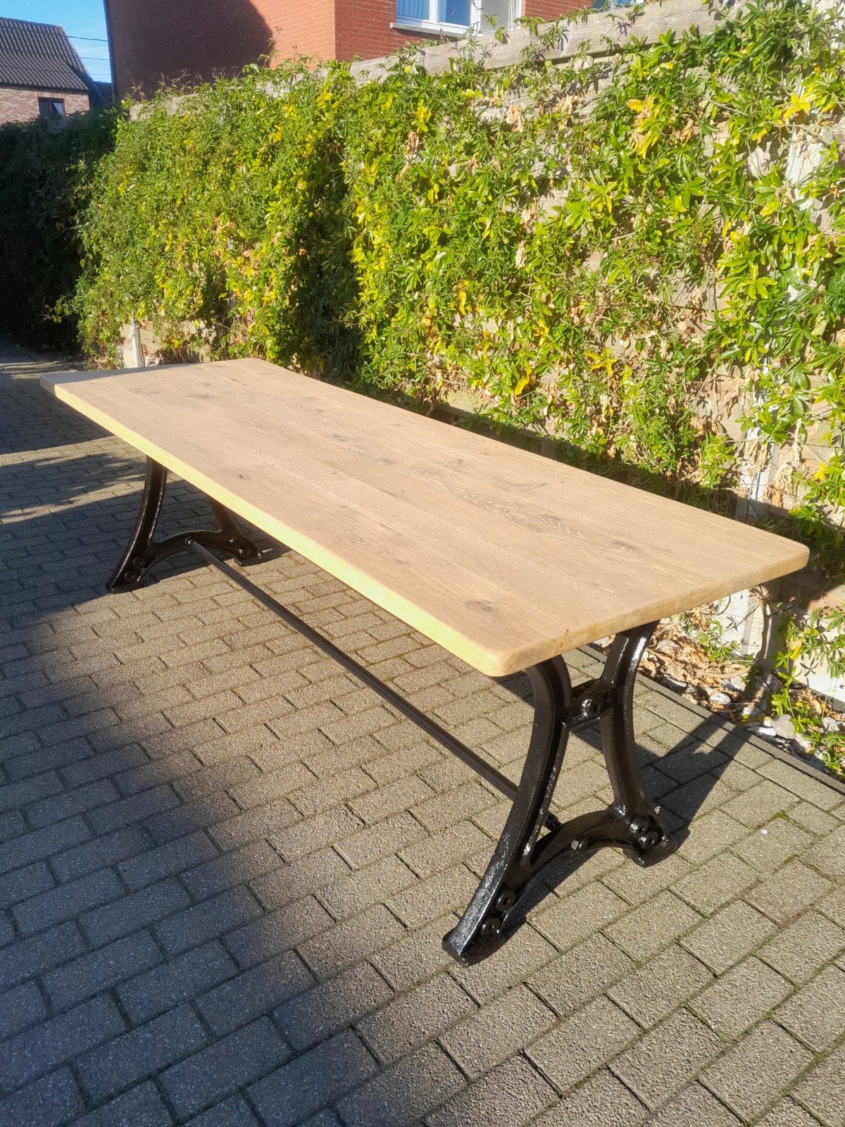 design eettafel, Ophalen, Eikenhout, 50 tot 100 cm, Vijf personen of meer