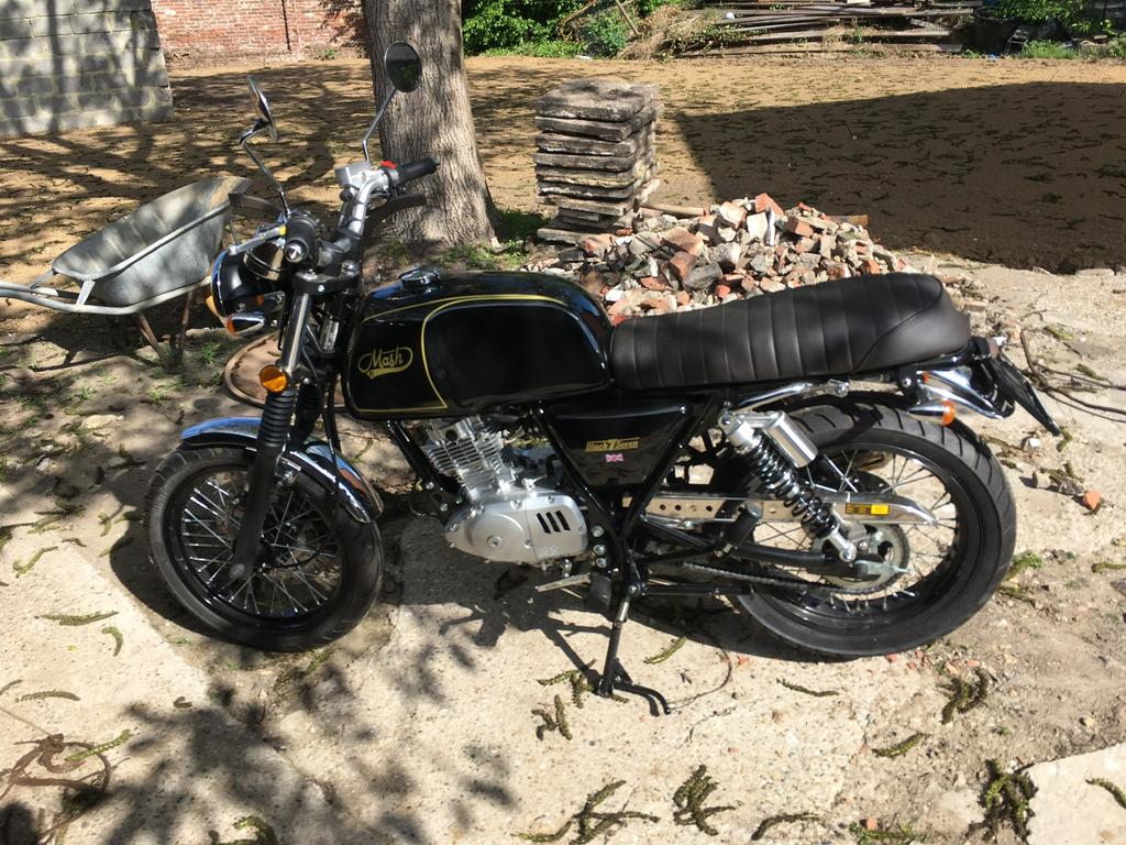 Mash black seven, Chopper, Gebruikt, Particulier, 11 kW of minder