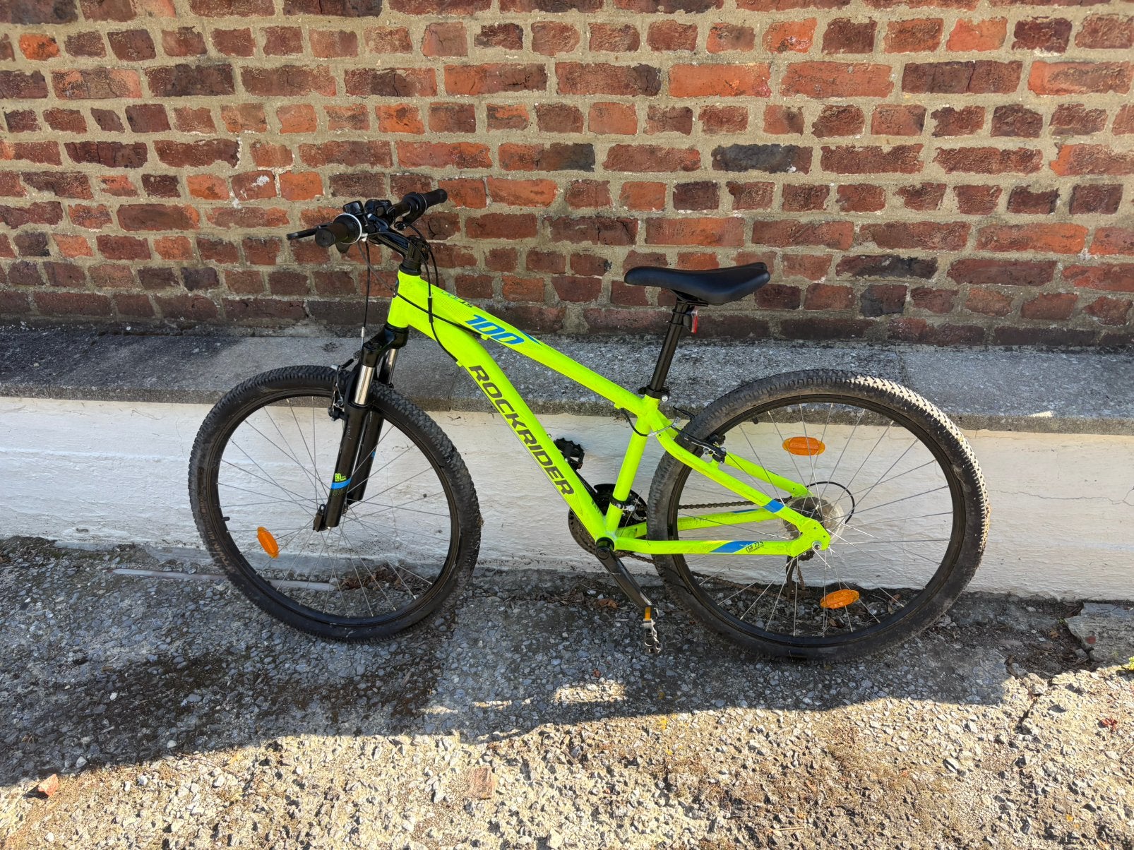 ROCKRIDER VÉLO VTT 27,5 Jaune, Vélos & Vélomoteurs, Enlèvement, Utilisé, Femmes, Autres marques