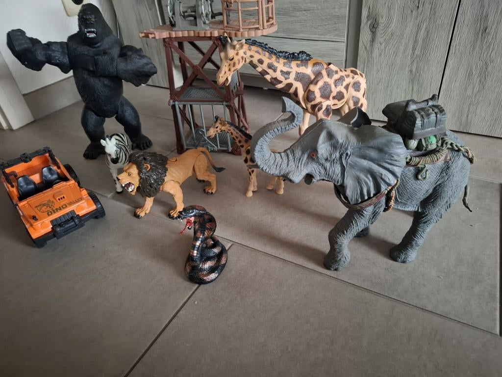 Safari dieren, Ophalen, Zo goed als nieuw