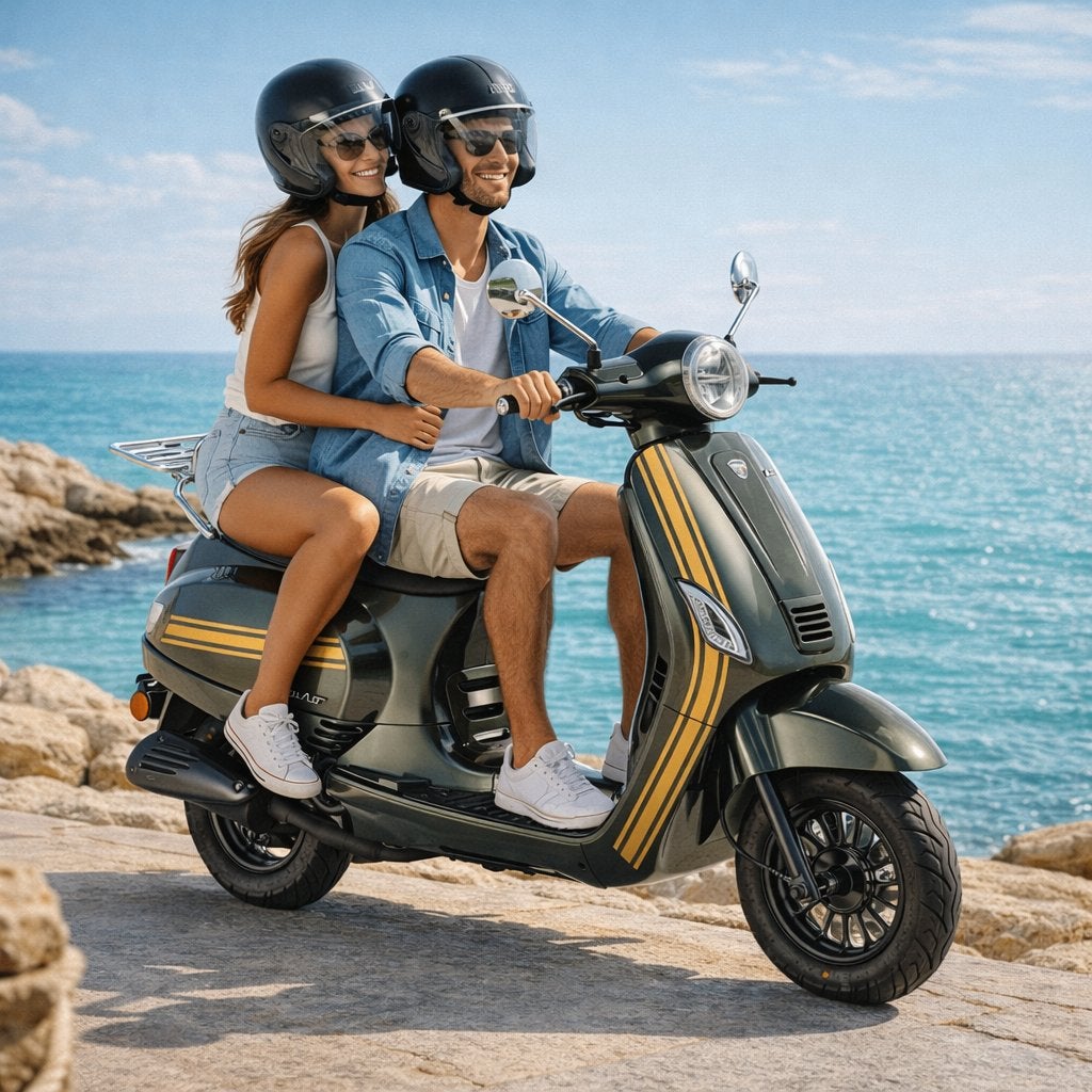 Neco Azzuro GP 50 scooter euro 5, Ophalen, Overige modellen, Nieuw, Klasse B (45 km/u)
