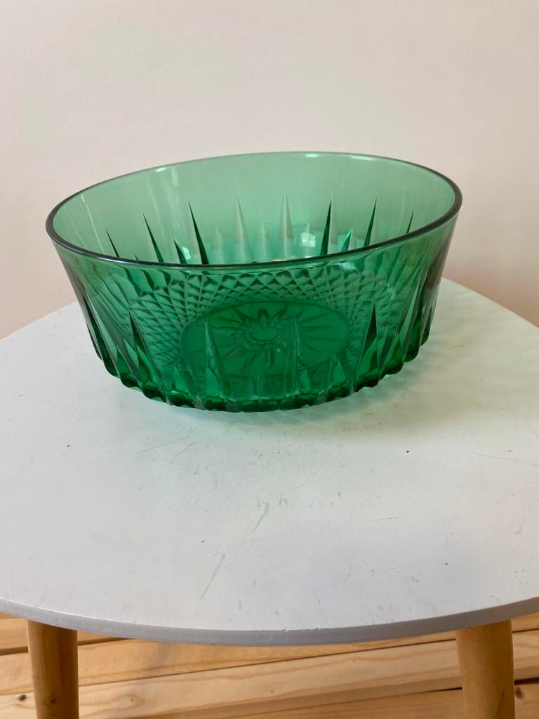 Plat vintage Arcoroc, Maison & Meubles, Enlèvement ou Envoi, Comme neuf, Verre