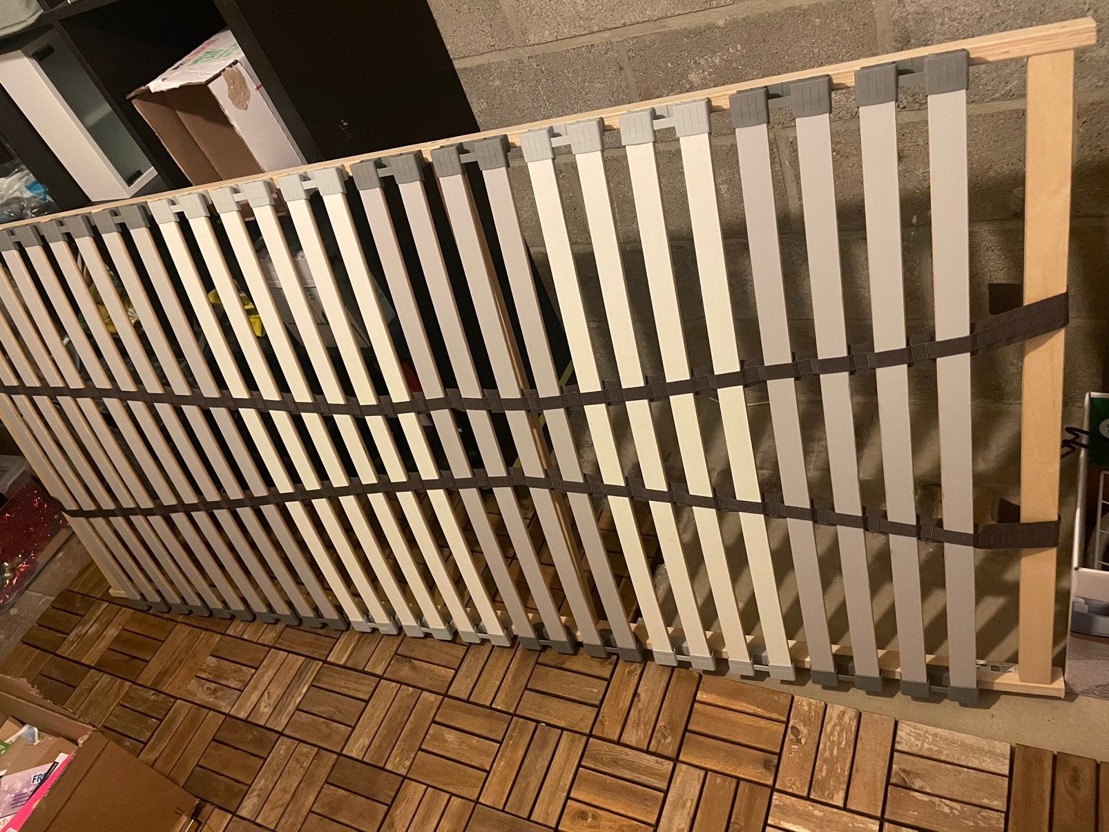 Sommier 90x200 cm tres bon etat, Maison & Meubles, 90 cm, Enlèvement, Sommier, 200 cm