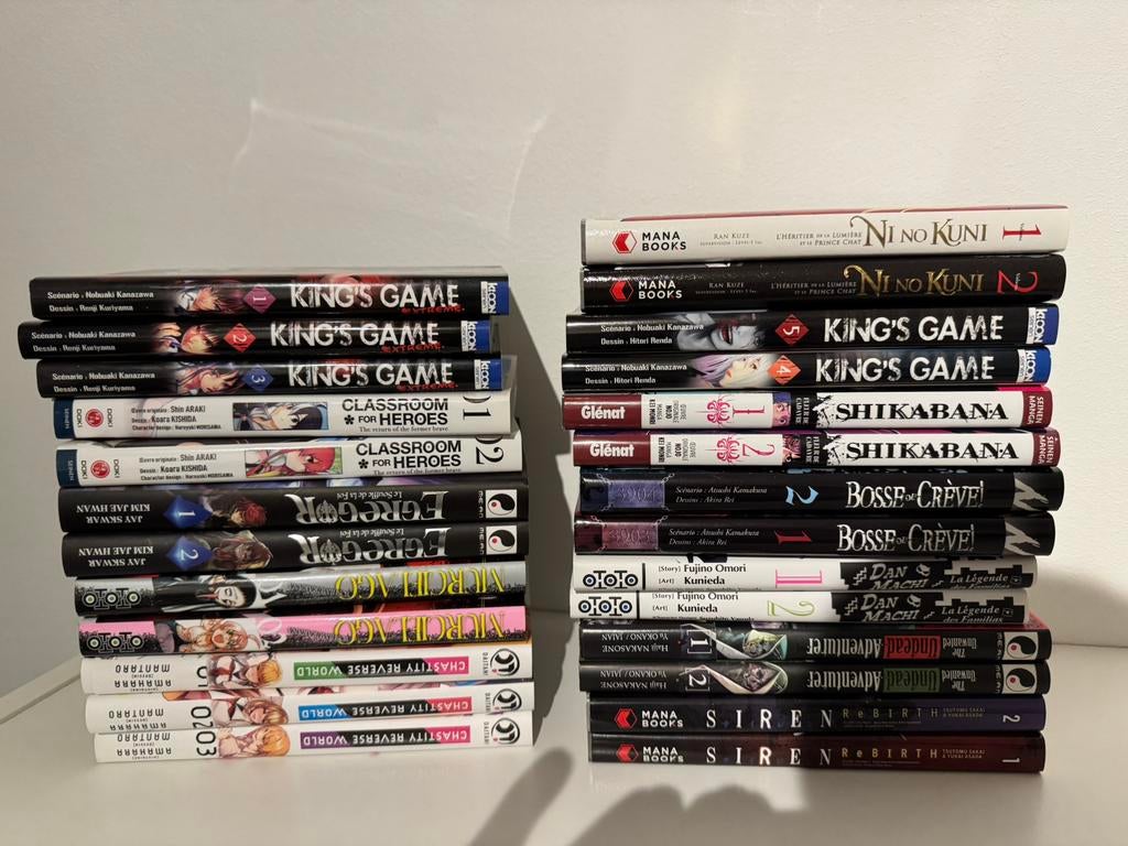 Lot de 26 manga - Divers serie, Ophalen, Zo goed als nieuw