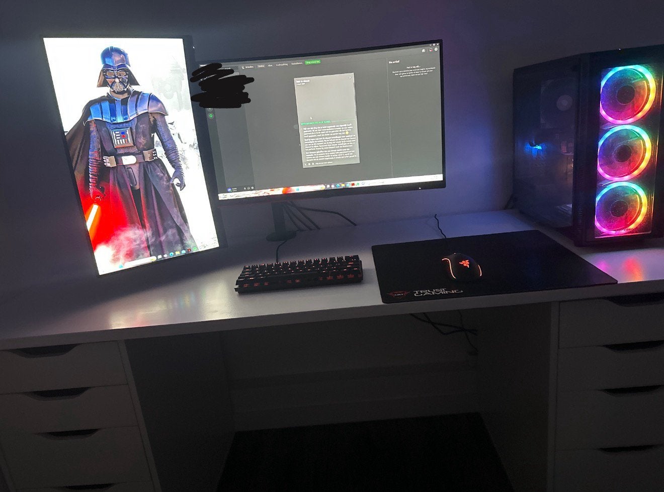 ruil voor PS5 pro PC RTX 4060 Ti Ryzen 7 5800X 8 core 16 GB, Ophalen of Verzenden, Gebruikt