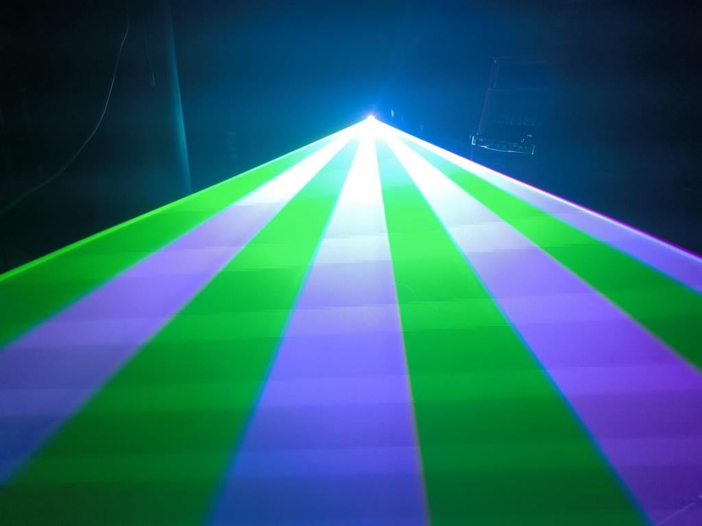 SUPERPROMO Nouveau laser polychrome 16W 50kpps, Ilda, dmx, Enlèvement ou Envoi, Neuf, Ensemble complet