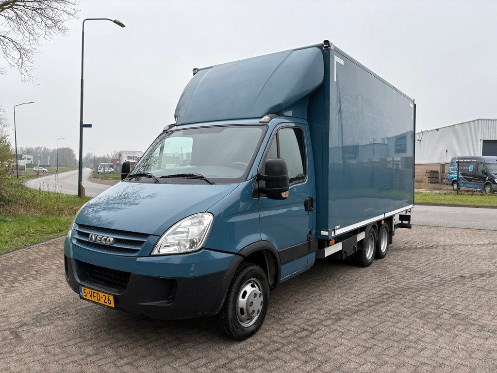 Iveco Daily 40C15 BE Clixtar, Veldhuizen oplegger, Laadklep, Gebruikt, 4 cilinders, Iveco, Blauw