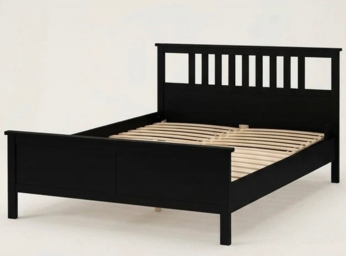 Cadre de lit Hemnes, Maison & Meubles, Chambre à coucher | Lits, Enlèvement ou Envoi, 210 cm, Utilisé, Scandinave