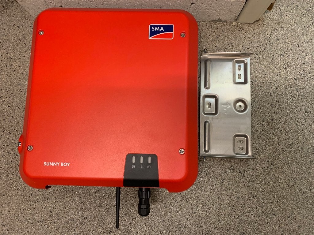 SMA omvormer sunny boy 5.0, Doe-het-zelf en Bouw, Ophalen, Zo goed als nieuw, Compleet systeem