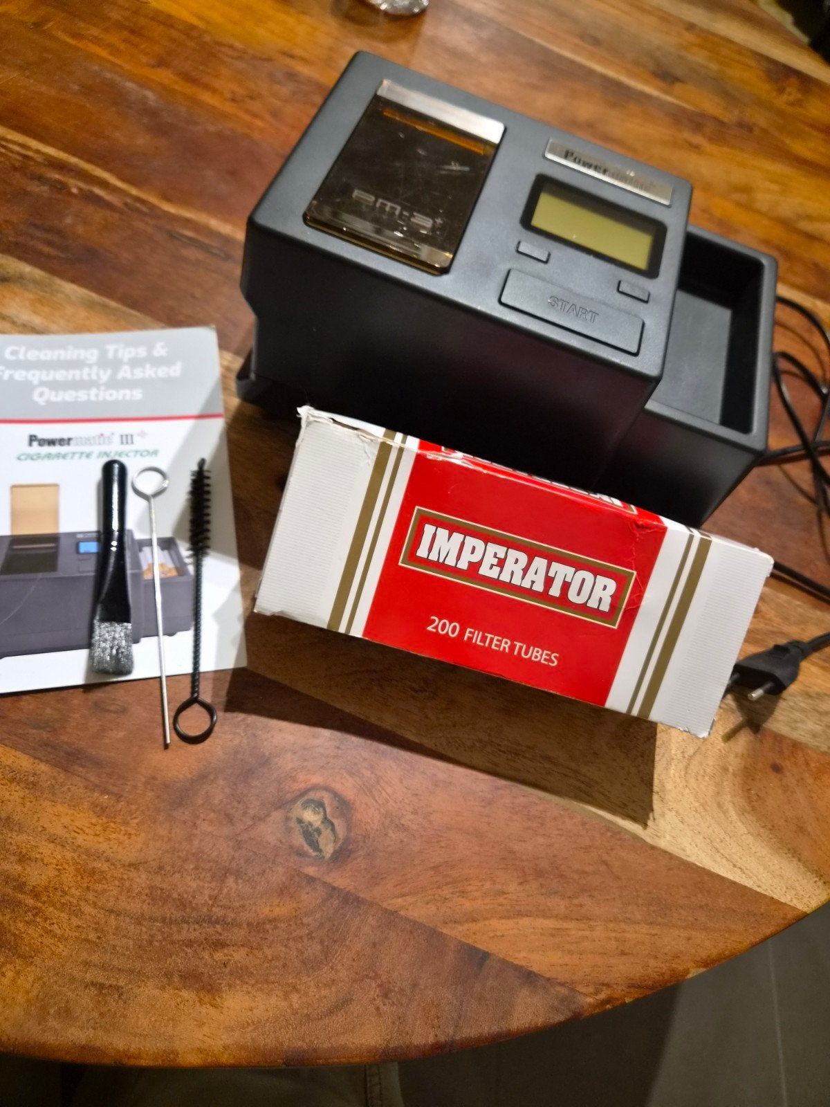 powermatic 3+ sigarettenschietmachine, Ophalen of Verzenden, Zo goed als nieuw
