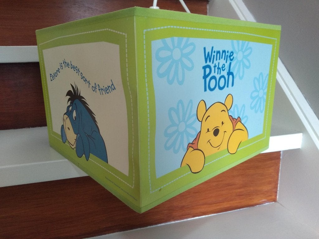Winnie the pooh hanglamp kinderkamer, Ophalen, Gebruikt, Ophangbaar, Meerkleurig