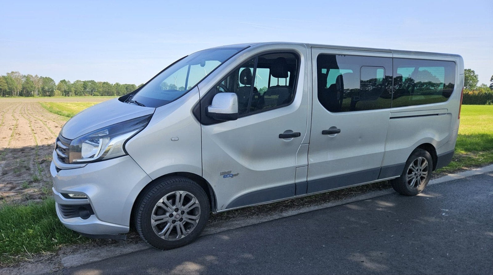 Fiat Talento 8 plaatsen Euro 6, Voorwielaandrijving, Stof, Euro 6, 4 cilinders