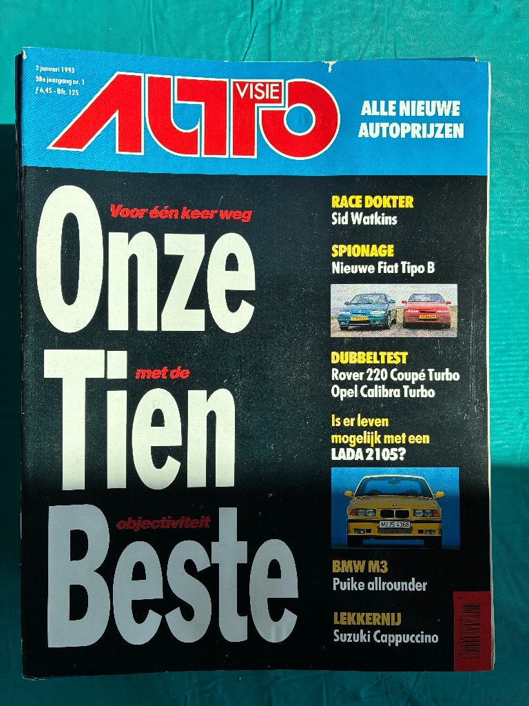 Autovisie - complete jaargang 1993, Boeken, Ophalen of Verzenden, Gelezen