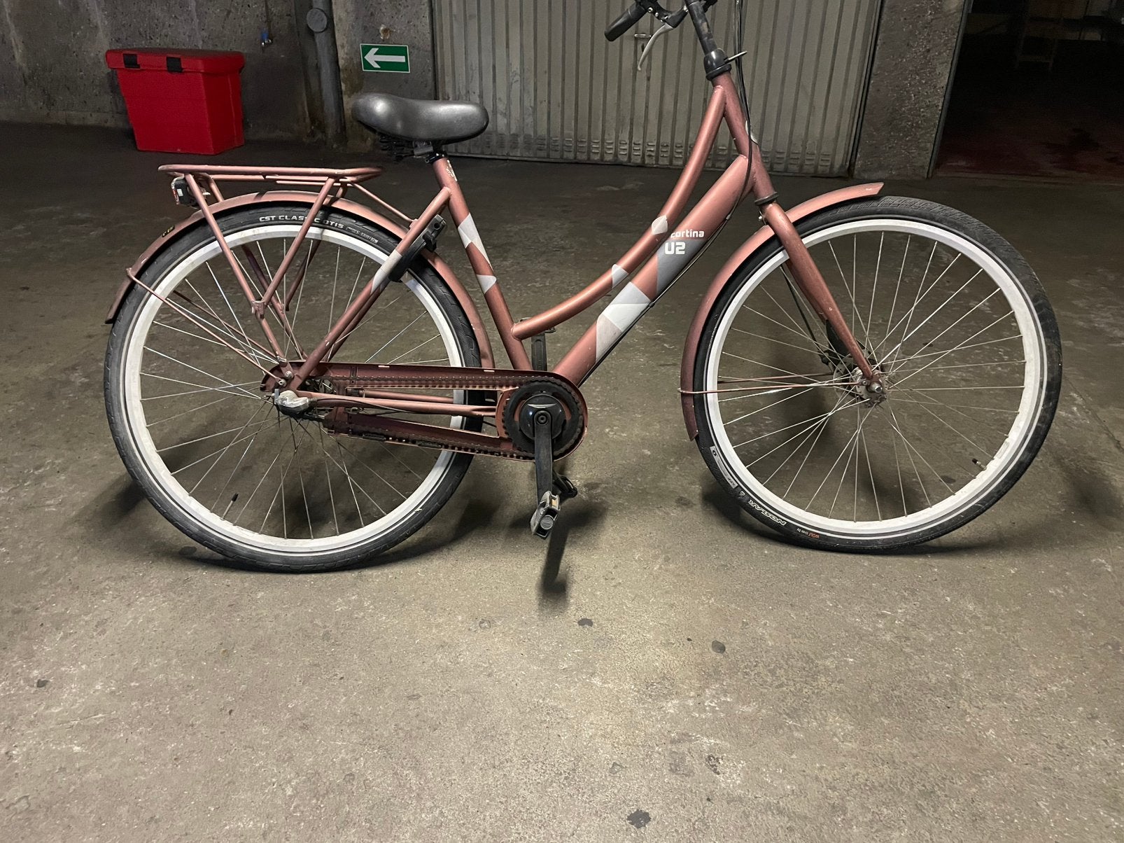 Stadsfiets, Ophalen, Gebruikt