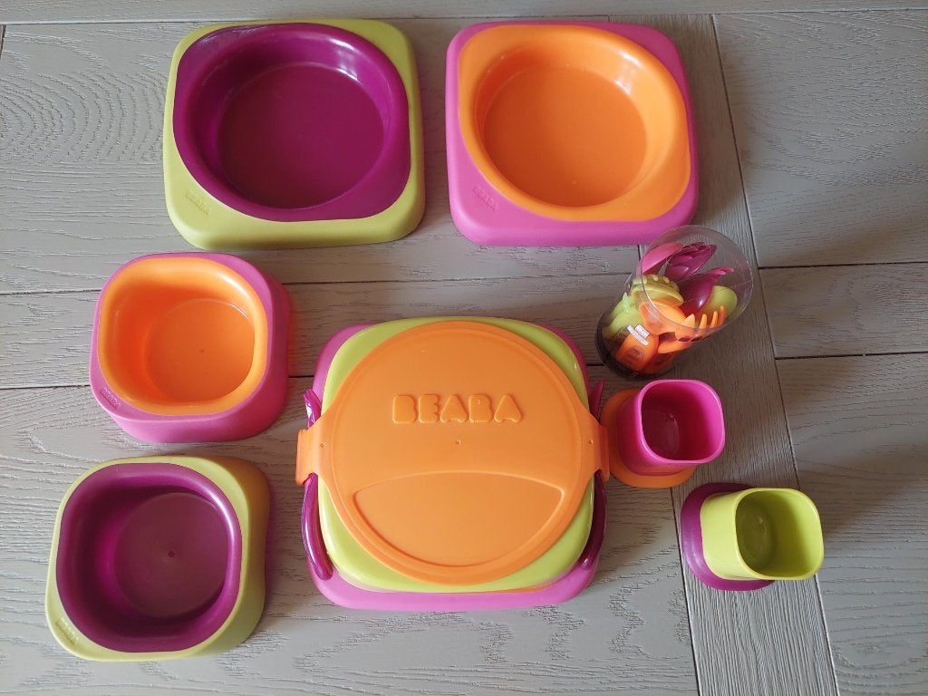 Beaba eetset, Kinderen en Baby's, Ophalen, Nieuw, Overige typen, Overige merken