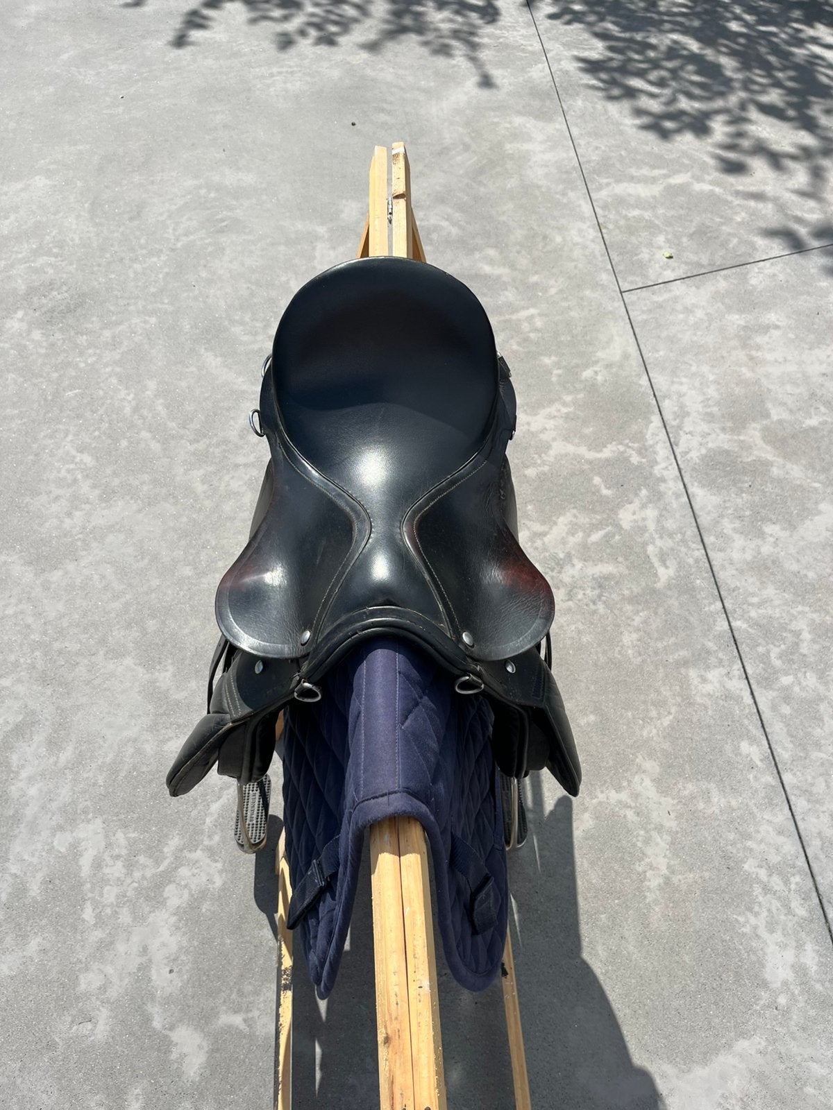 Selle debutant, Animaux & Accessoires, Étriers inclus, Enlèvement ou Envoi, Polyvalence, Utilisé