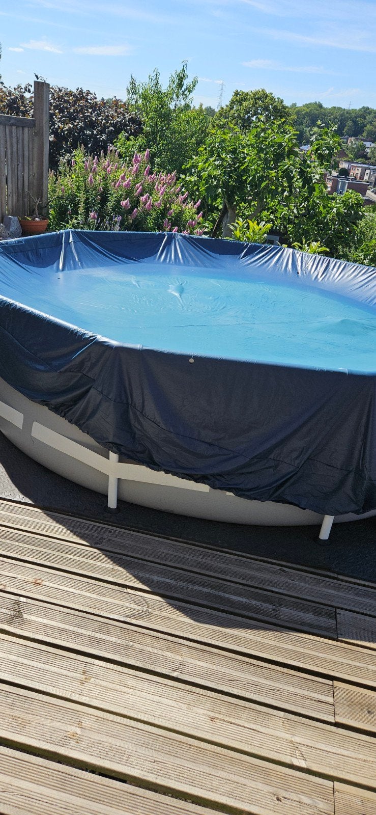 Bâche de piscine ronde 4.2m²
Sans la piscine, Ophalen
