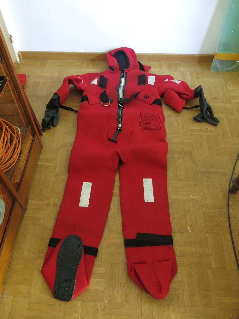 Droogpak neoprene, Watersport en Boten, Ophalen of Verzenden, Gebruikt, Accessoires
