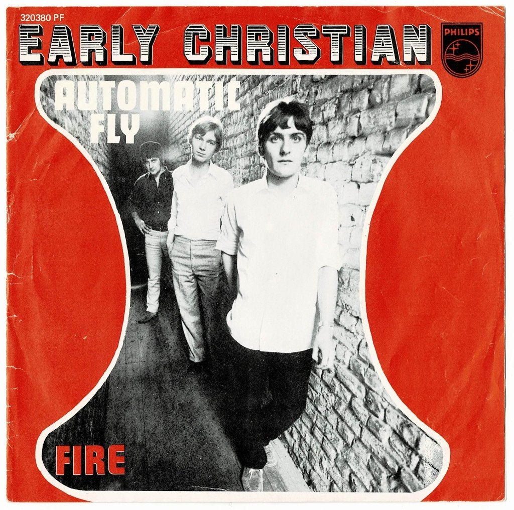 EARLY CHRISTIAN - Automatic fly / Fire *****, Cd's en Dvd's, Gebruikt, Verzenden, 7 inch, Beschermende buitenhoes