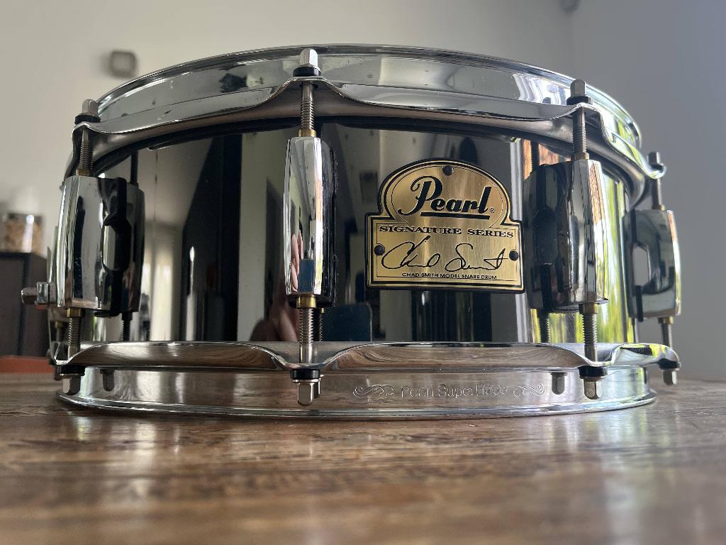Caisse claire Pearl Chad Smith Signature, Muziek en Instrumenten, Drumstellen en Slagwerk, Ophalen, Zo goed als nieuw, Pearl
