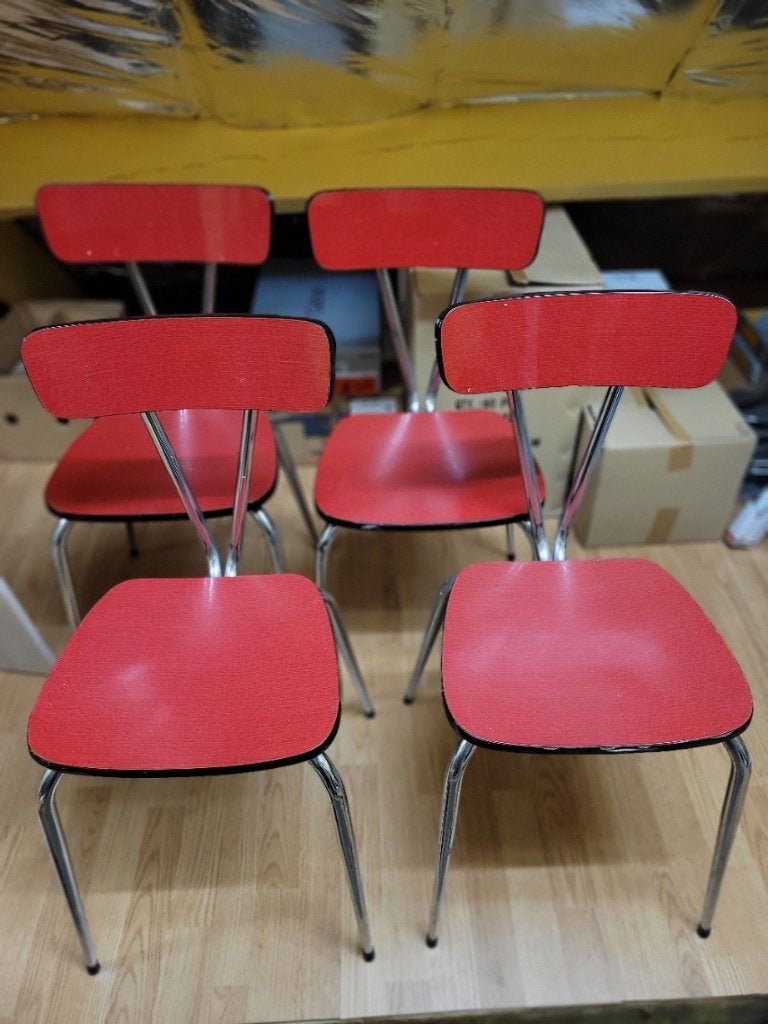 Retro stoeltjes, Huis en Inrichting, Ophalen, Gebruikt