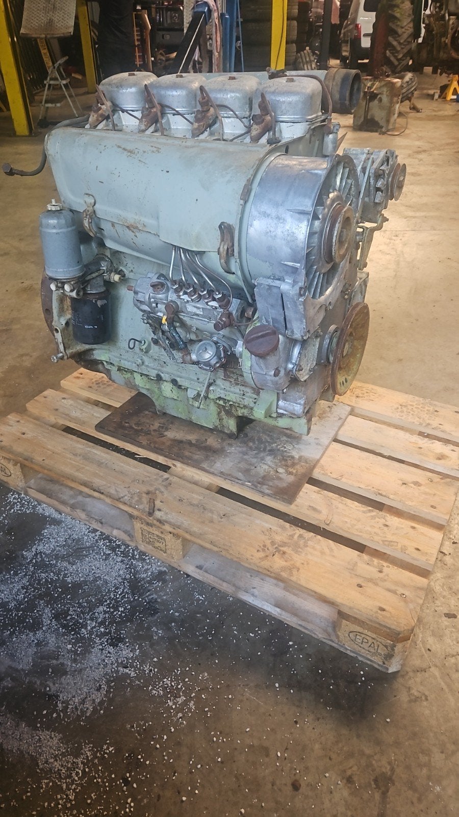 Deutz 912 4 cylindres, Enlèvement