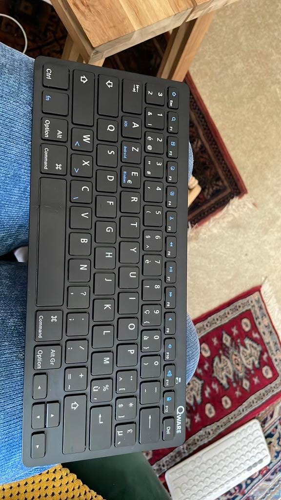 Clavier Bluetooth, Enlèvement ou Envoi, Azerty, Comme neuf
