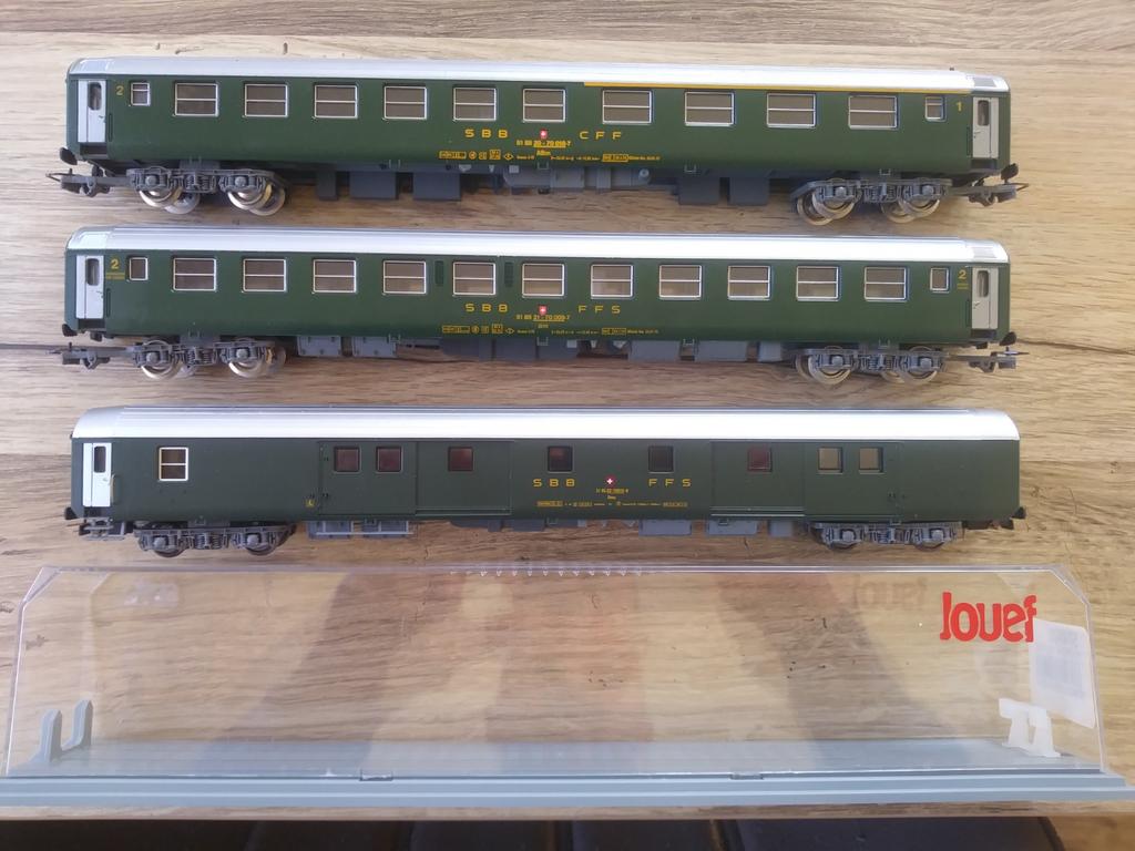 Jouef SBB rijtuigen, Ophalen of Verzenden, Jouef