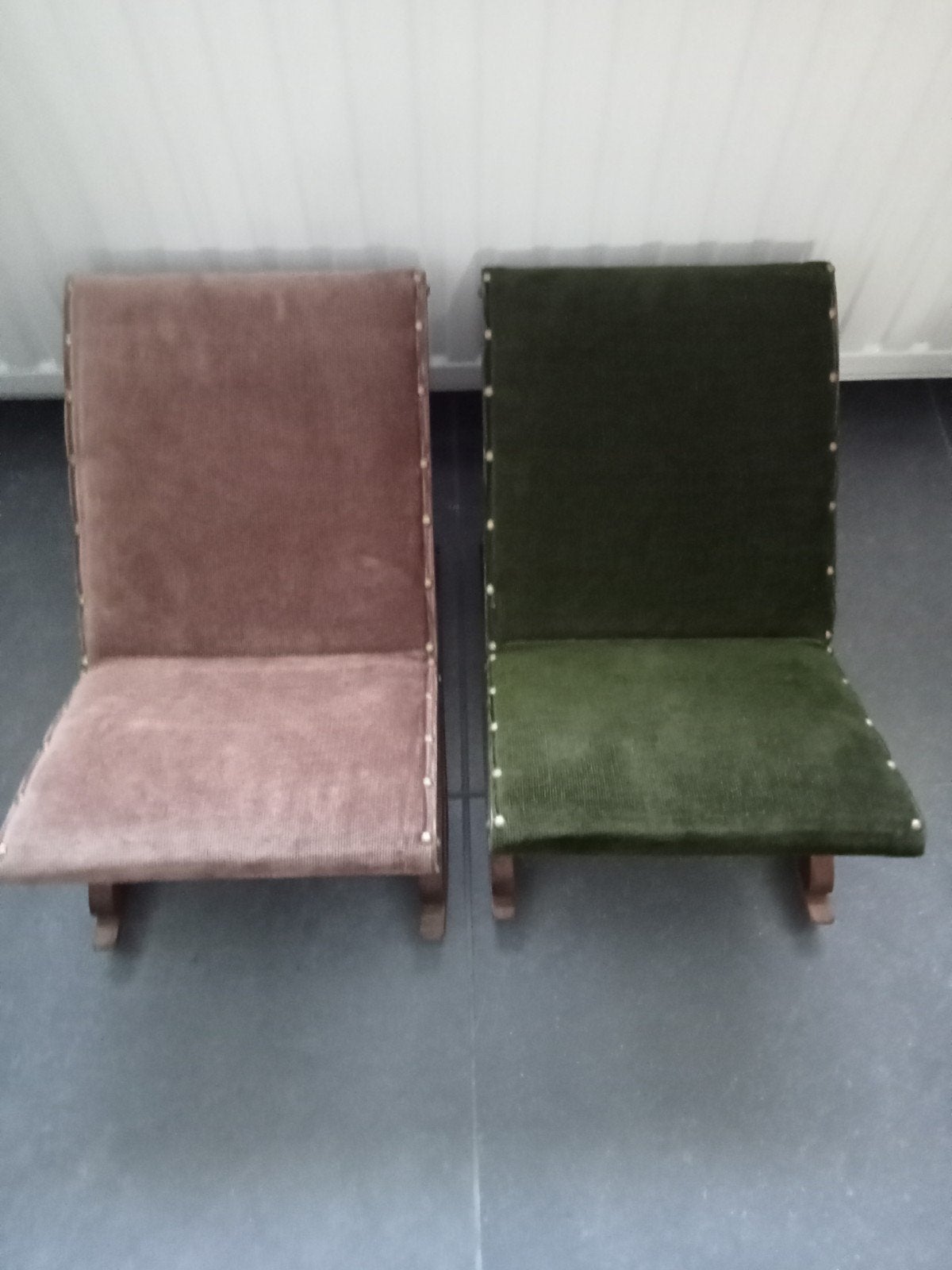 2 Repose pied,au choix,Vintage,prix 55€ pièce où 100€,Les 2, Enlèvement, Bois