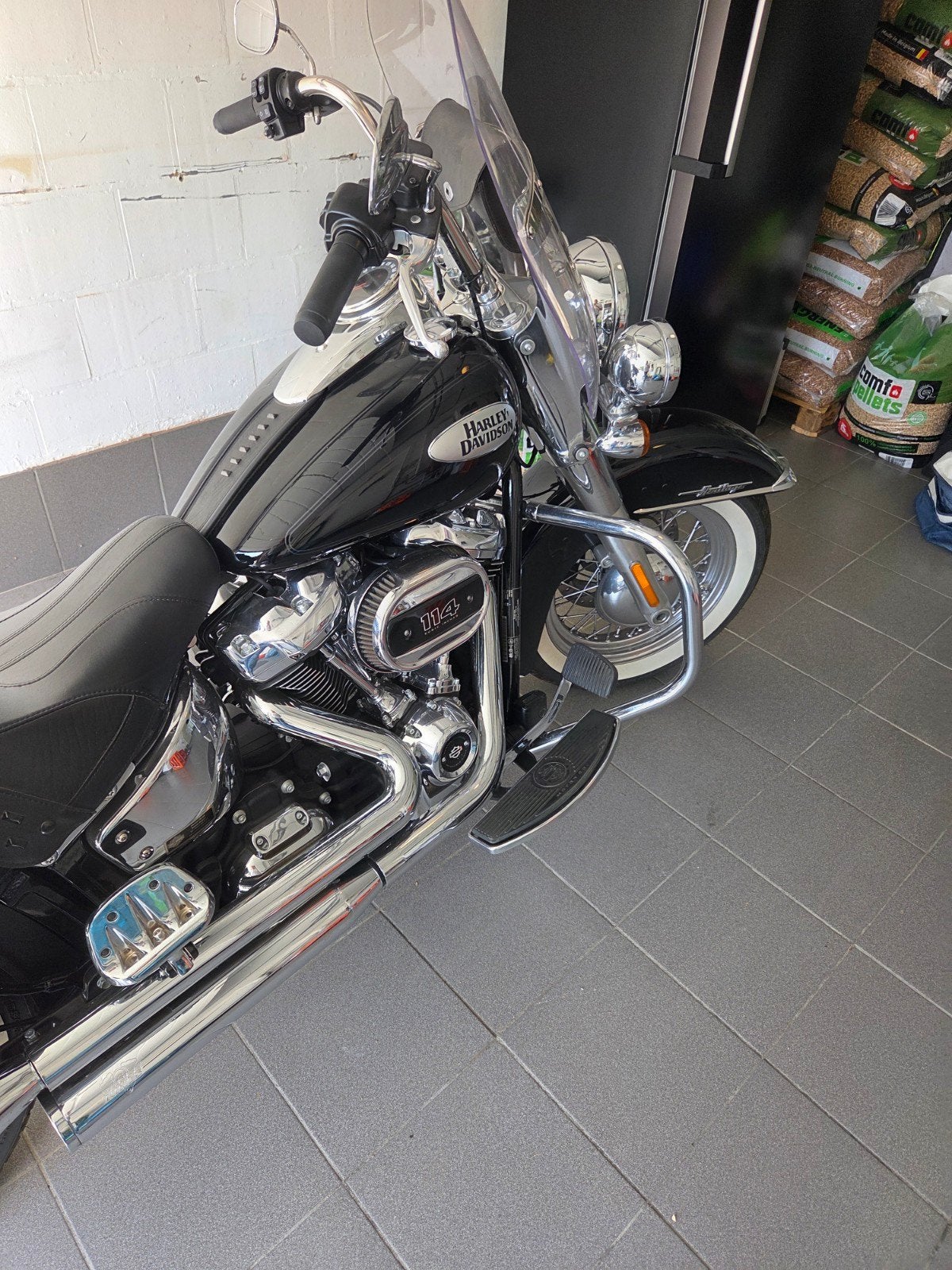 harley davidson, Occasion, 1868 cm³, Poignées chauffantes, Chopper