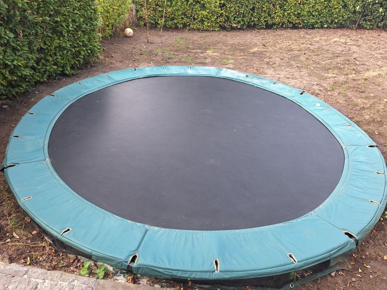 inbouwtrampoline 3m60, Ophalen