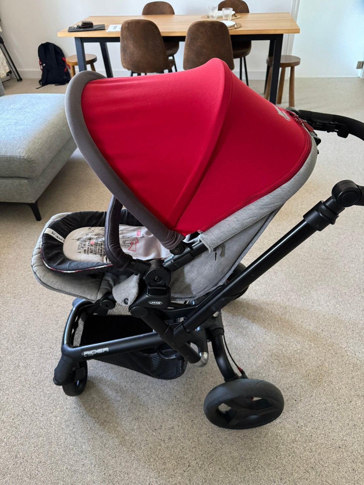Kinderwagen + Wieg + Autostoel, Kinderen en Baby's, Buggy's, Ophalen, Zo goed als nieuw
