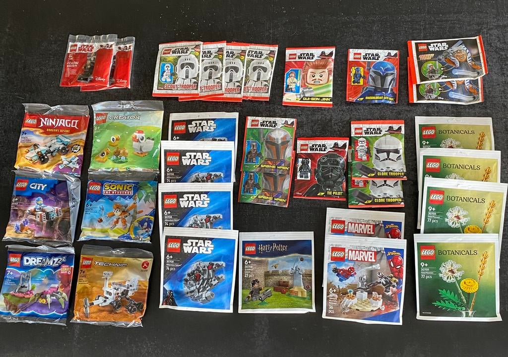 Lego polybags sealed (nieuw), Ophalen of Verzenden, Lego