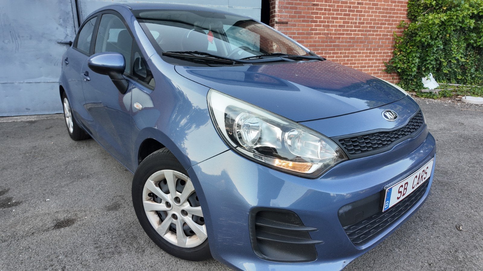 Kia Rio 1.2 Benzine – Slechts 65.000 km – AIRCO, Auto's, Voorwielaandrijving, Stof, 4 cilinders, Blauw