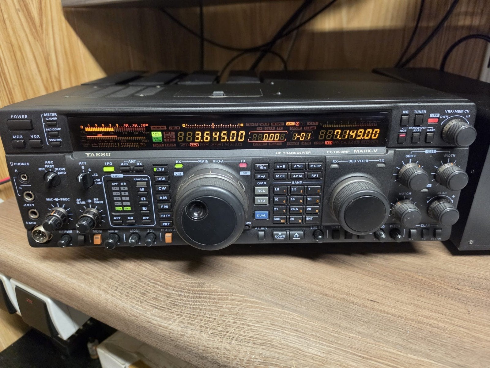 Yaesu FT 1000 MP Mark V, Ophalen of Verzenden, Zo goed als nieuw, Zender en Ontvanger