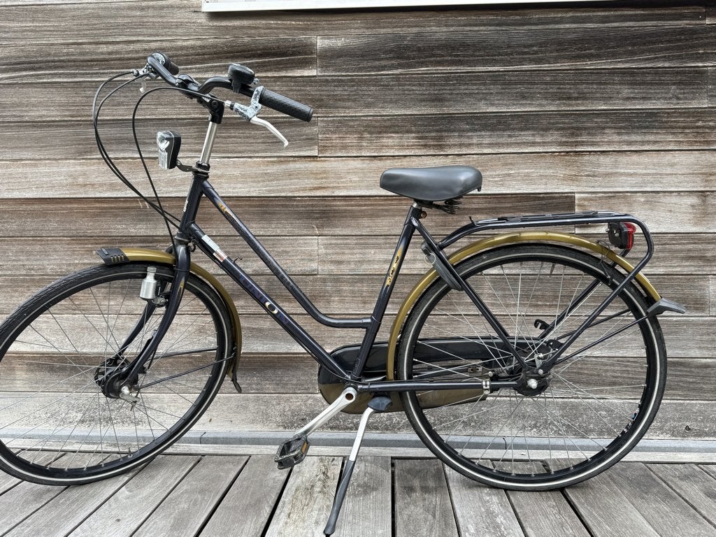 Damesfiets, Fietsen en Brommers, Gebruikt, Velgrem, Versnellingen, 50 tot 53 cm
