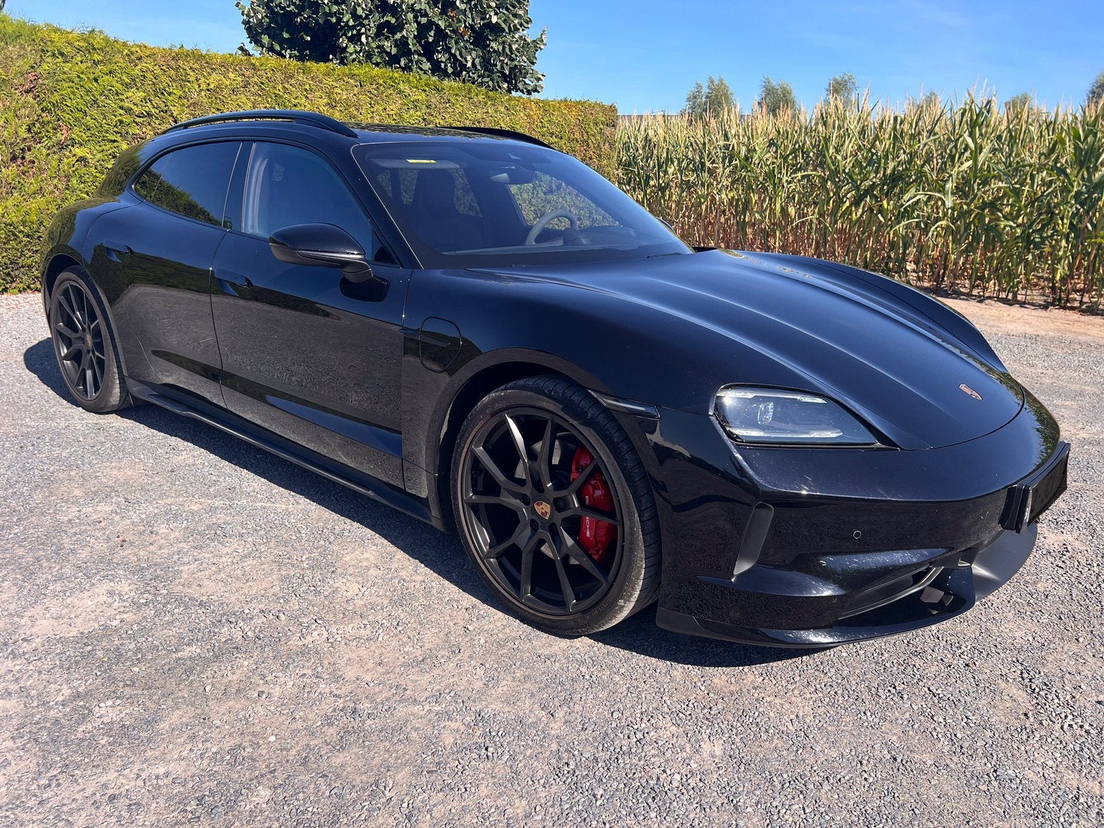 Porsche Taycan Sport Turismo new model 2025, Auto's, Dealer onderhouden, Zwart, Leder, Elektrisch