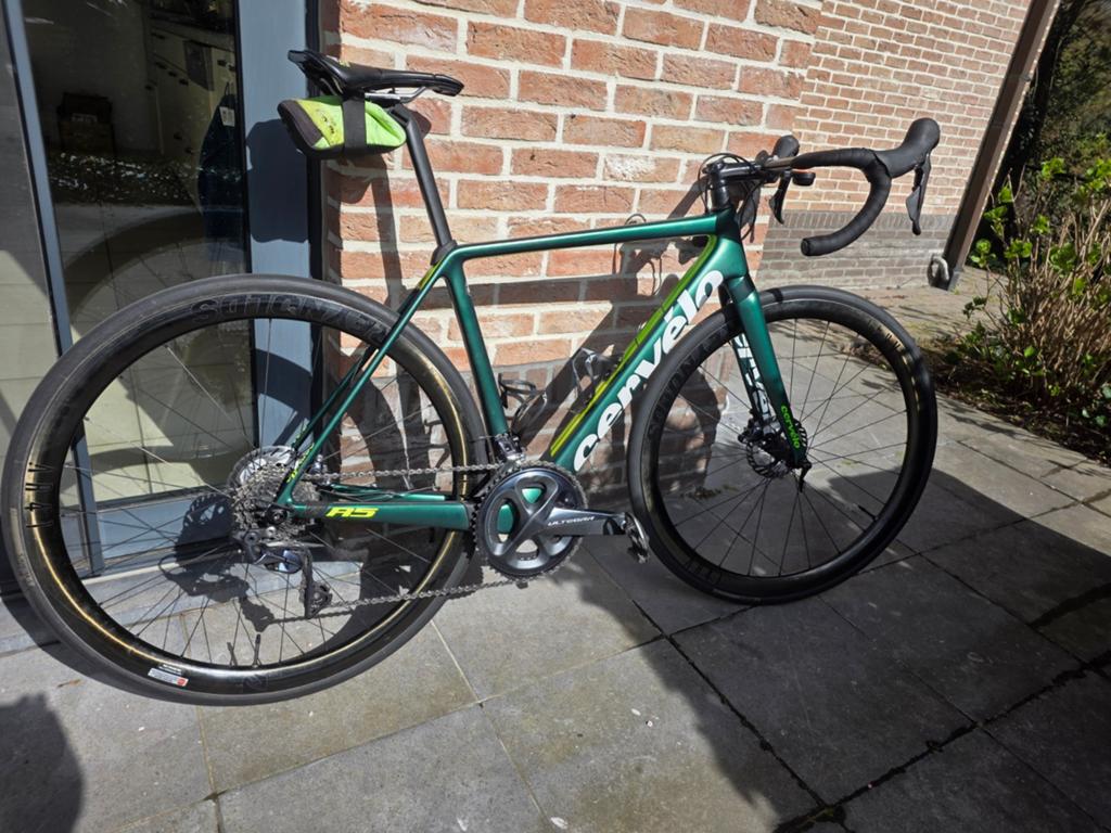 *Cervélo R5 Carbon – Ultegra – Carbon wielen – Topstaat, Ophalen, Carbon
