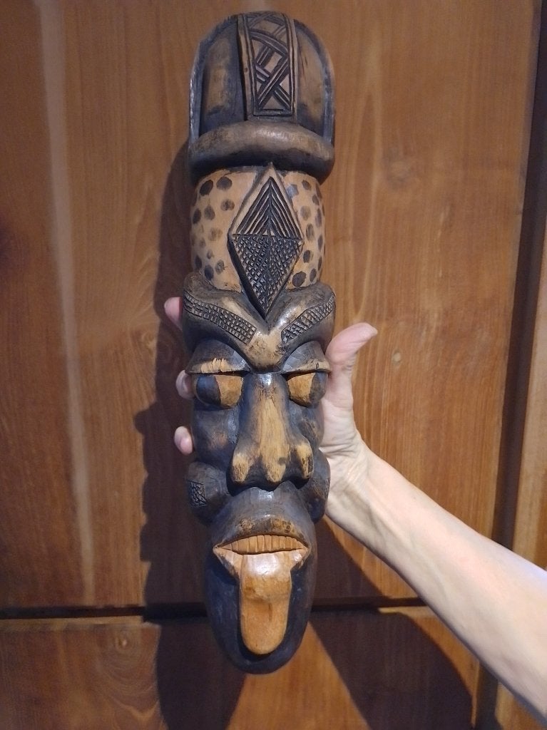 Afrikaans masker, Antiquités & Art, Enlèvement