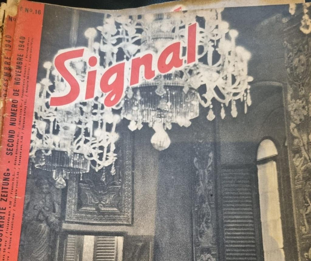 Signal tijdschriften +/- 30 stuks, Verzamelen, Ophalen, 1940 tot 1960